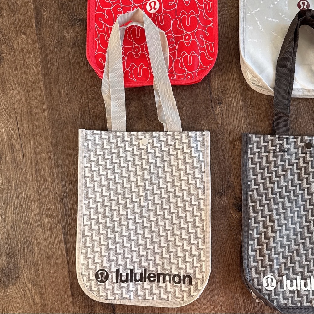 lululemon Shopper Tote Gift Bags - Bundle of 4 - Picture 7 of 10